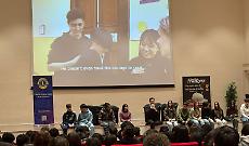 Luigi Zeno, dai set alle scuole: l&rsquo;impegno contro il bullismo