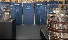 I trofei del tennis esposti a Palazzo Reale