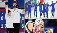 Milano Cortina, altre due medaglie per l'Italia: oro nella staffetta mista short track e bronzo nel curling
