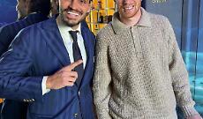 De Bruyne, tour in citt&agrave; e pranzo da Scicchitano sul lungomare