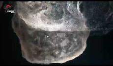 La rapina in banca, elaborazione tridimensionale dello scavo sottorraneo