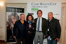 Il gotha del tennis italiano alla Capri Watch Cup