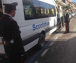 Casoria, sequestrati sette scuolabus