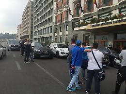 Summit di tre ore con pranzo tra de Laurentiis e la squadra all'hotel Vesuvio