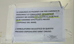 Disagi all'ospedale Pellegrini di Napoli: mancano i medici, servizio oculistica sospeso