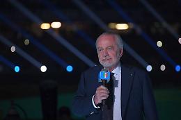 De Laurentiis fa gli auguri di buon Ferragosto ai tifosi del Napoli