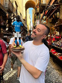 Subito pronta la statuina di Lukaku