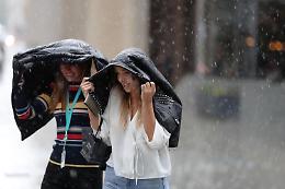 In Campania un Ferragosto con la pioggia