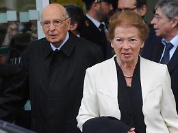 È morta Clio Napolitano, vedova dell'ex presidente della Repubblica