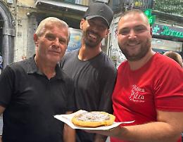 Spinazzola si gode ’A Puteca d’a Pizza