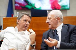 Patto tra Renzi e De Luca