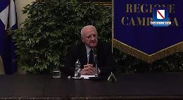 De Luca: «Una task force per la gestione dei fondi di coesione»