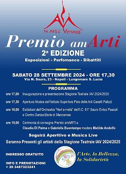 Tutto pronto per la seconda edizione del premio “amARTI”