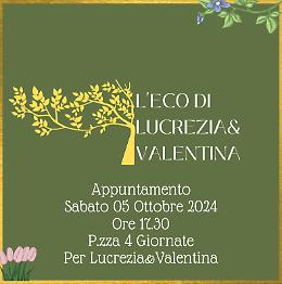 Due alberi per ricordare Lucrezia e Valentina