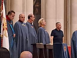 40 dame e cavalieri per la Principessa Beatrice di Borbone-Due Sicilie 