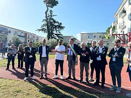Marigliano, inaugurato il playground sport e fitness