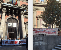 Operatori Gesco , la protesta si sposta al Mann