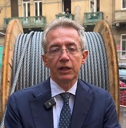 Manfredi: «Funicolare di Chiaia, spero in apertura prima di Natale»