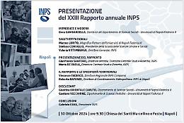 Il rapporto annuale dell'Inps
