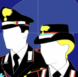 Calendario Storico dei Carabinieri con le illustrazioni di Lodola e i testi di de Giovannni