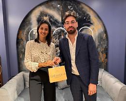L'hair stylist Ciro Musella consegna la raccolta fondi al Santobono-Pausilipon