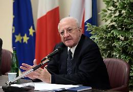 Autonomia, De Luca: «Accolte le nostre osservazioni»