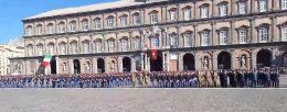 In piazza Plebiscito il solenne giuramento degli allievi della “Nunziatella”
