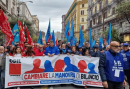 Sciopero generale, 30mila in corteo a Napoli
