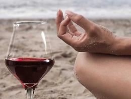 Vino e yoga tra relax e beneficenza