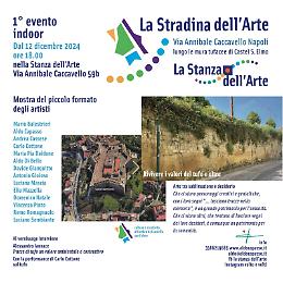 Una mostra sulle mura tufacee di Castel Sant' Elmo,