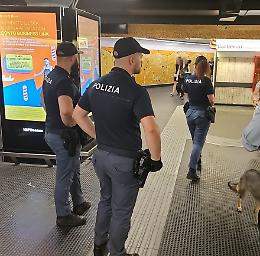 La Polizia nella metro a Napoli: la Polmetro nelle linee 1 e 6 d