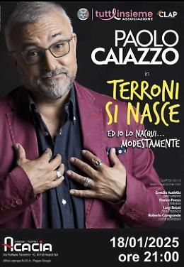 Serata di solidarietà con Paolo Caiazzo e la NIDA Onlus