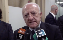 Campi flegrei, De Luca a governo: stop rate mutui e oneri imprese