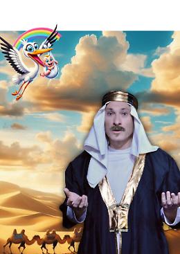 “Un figlio per lo sceicco” con Diego Sanchez al teatro Il Piccolo
