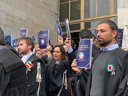 Anno giudiziario al via tra le proteste. Nordio: «Non voglio umiliare magistrati»