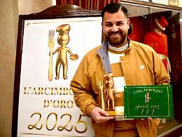 Premio “Tre pennelli d'oro” de L'Arciboldo a Ciro Poppella