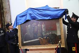 Esposte al Getty e vendute online: due opere trafugate tornano a Napoli