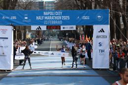 Napoli City Half Marathon, assolo dei keniani Wafula e Jerotich