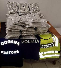 Marijuana da Dubai, maxisequestro all'aeroporto di Capodichino