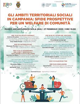 Politiche sociali, a Nola il punto della situazione sugli ambiti territoriali sociali in Campania
