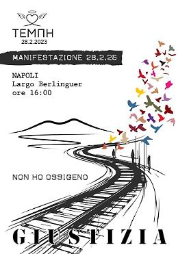 Incidente del treno sulla linea Atene-Salonicco, la comunità greca manifesta a Napoli