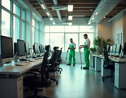 Ambienti di lavoro puliti e in ordine: benefici per i dipendenti e l'azienda