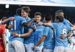 Napoli batte 2-1 la Fiorentina, decidono Lukaku e Raspadori 