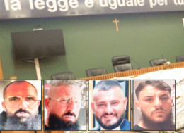 Colpo da ko ai Piacente-Rega, inflitti oltre tre secoli di carcere