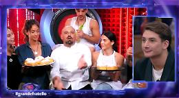GF Vip, "Zio Rocco" entra nella casa e conquista tutti con la sua brioche pandoro