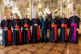 Mattarella riceve i nuovi cardinali: c'è anche don Mimmo Battaglia