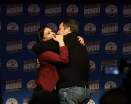 Salvini a Napoli: «Vinciamo e mandiamo via De Luca»