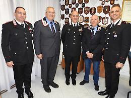 Carabinieri, generale La Gala in visita alla Compagnia di Sorrento