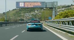 Guida autonoma, test  a traffico aperto sulla Tangenziale