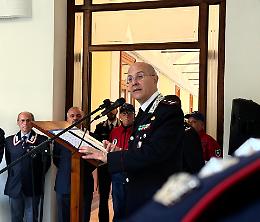 Il generale La Gala visita il Comando Provinciale di Napoli per gli auguri di Pasqua